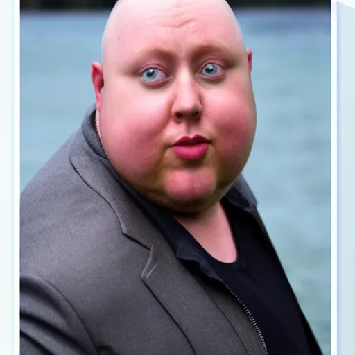 Image similar to obese aksel hennie