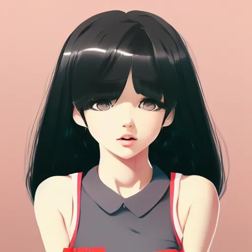 Prompt: generic cute girl by ilya kuvshinov, trending on artstation, digital illustration, sharp focus, high definition