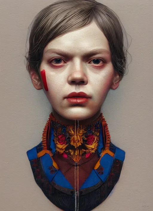 Image similar to portrait made of wood :: by Martine Johanna and Simon Stålenhag and Chie Yoshii and wlop and Guillermo del toro :: ornate, dynamic, particulate, rich colors, elegant, centered, artstation, smooth, sharp focus, octane render, 3d