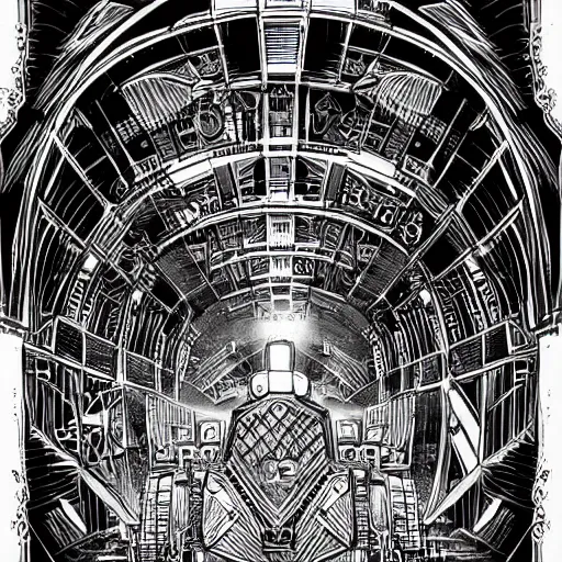 Prompt: there is a freight train of emotion stuck in my lungs black and white in the style of Dieselpunk, intricate very detailed by John Stephens and Don Jondro, #illustration trending on artstationHQ,