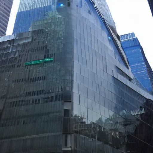 Prompt: skynet office building in new york