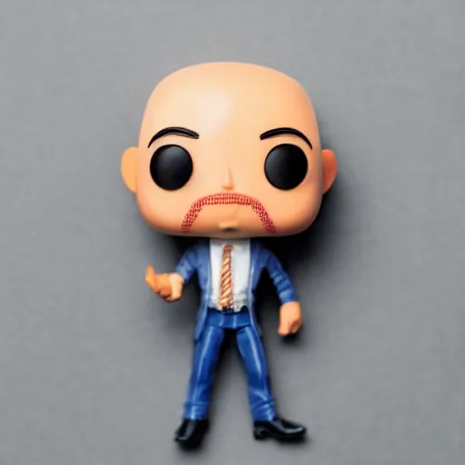 Image similar to “ very very intricate photorealistic photo of a jeff bezos funko pop on a white background, award - winning details ”