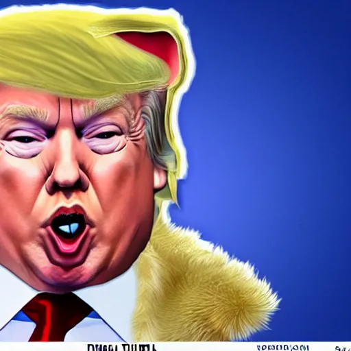 Image similar to donald trump as a furry