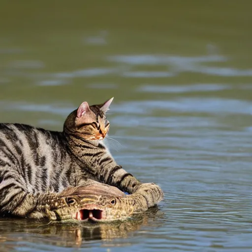 Image similar to a cat - crocodile, wildlife photography