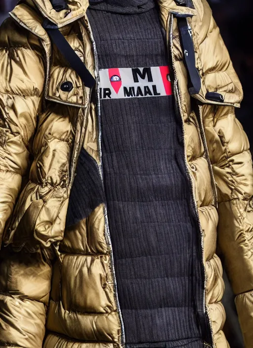 Image similar to hyperrealistic and heavy detailed moncler runway show of x - men, leica sl 2 5 0 mm, vivid color, high quality, high textured, real life