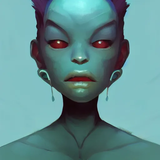 Image similar to face icon stylized minimalist ahh! real monsters, loftis, cory behance hd by jesper ejsing, by rhads, makoto shinkai and lois van baarle, ilya kuvshinov, rossdraws global illumination