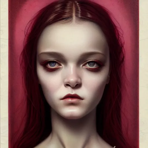 Prompt: a beautiful single lonely dollpunk female posing, detailed, realistic eyes, symmetry body features proportions, award winning, by Tom Bagshaw