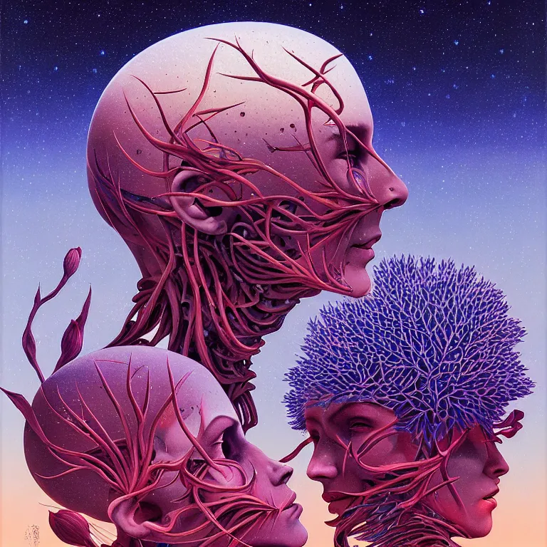 Image similar to stars of spirit, by peter rohrabacher annatto finnstark : flowers of purity, future heaven plants by leiko ikemura, and ilya kuvshinov | sparkling atom fractules of skulls and mechs deep under the spine cords, by alex grey and hr giger