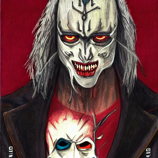 Image similar to christof romuald, vampire the masquarade redemption, art by stephen bliss