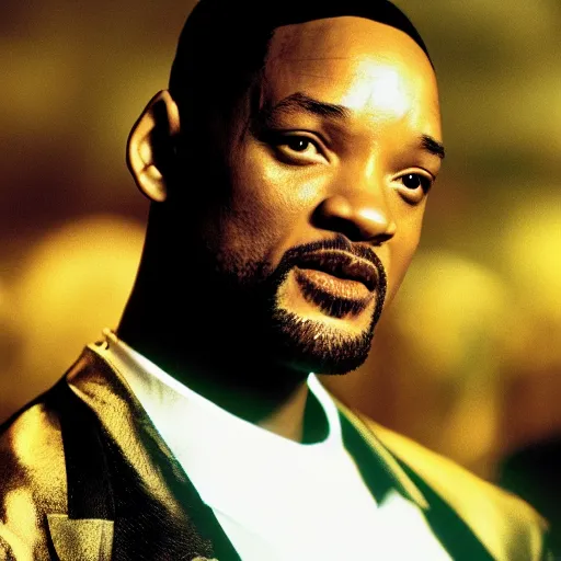 Image similar to Will Smith as blade 4K detail