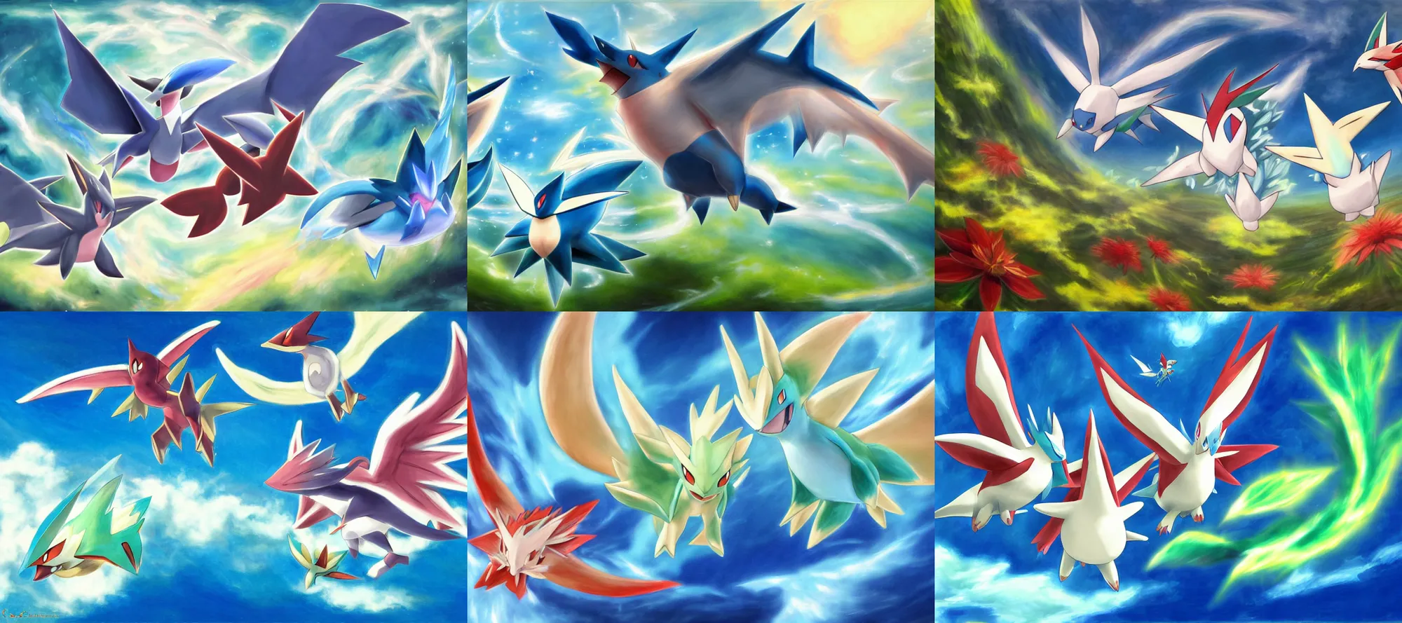 Pokemon Latios And Latias Wallpaper