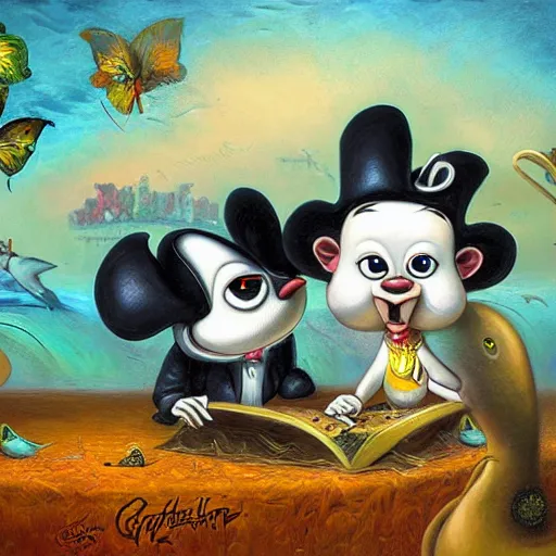 Prompt: impressionism by Greg Craola Simkins , masterpiece