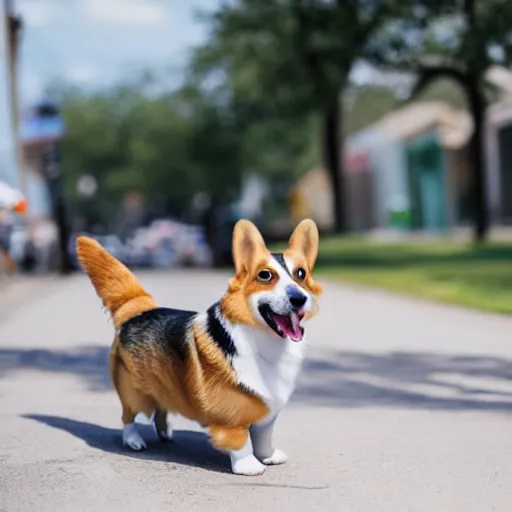 Image similar to a corgi in austin, texas