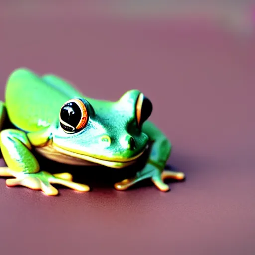 An Adorable Little Green Tree Frog Hidden in the Grass – What Next  Photography & Graphic Arts