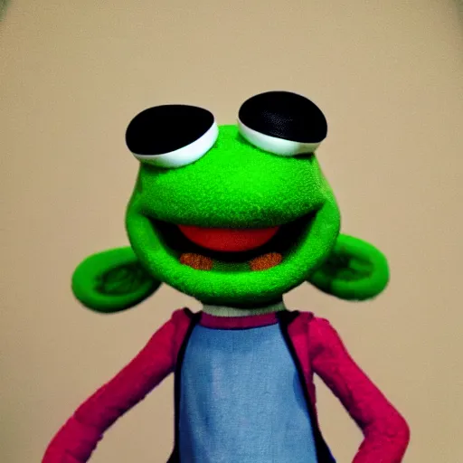 Image similar to jacksepticeye as a muppet