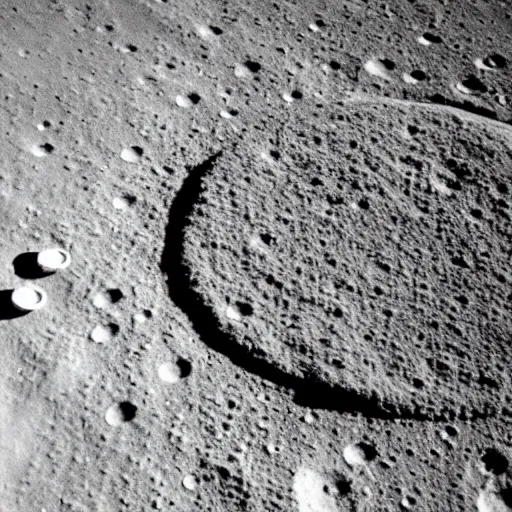 Prompt: Circle of megaliths on the lunar surface with astronaut for scale, Apollo 11 photo