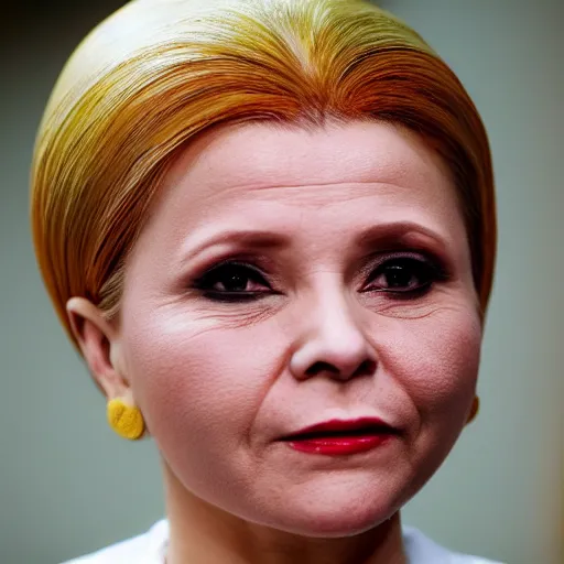 Image similar to yulia tymoshenko cosplaying