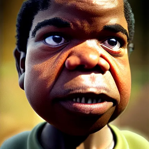 Image similar to uhd photorealisitc candid photo of six foot tall gary coleman. correct face, accurate face. photo by annie leibowitz and steve mccurry