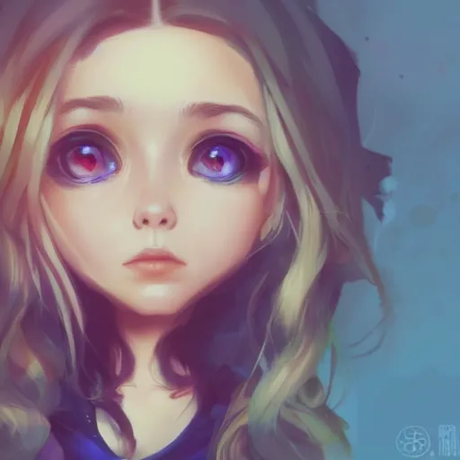 Image similar to elizabeth olsen chibi art, cgsociety contest winner, artstation, artstation chibi, cgsociety chibi, 4 k, 8 k