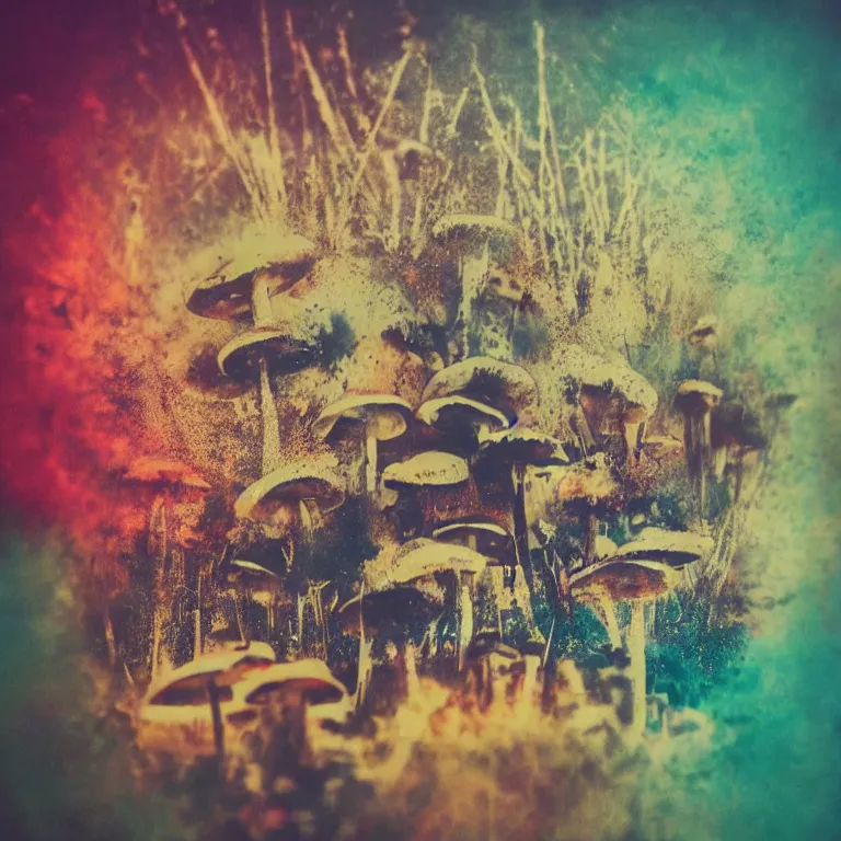 Image similar to double exposure of dally life, symbols of live, explosion, love is the most relevant theme, love is infinity, love is begin of all, 8 k resolution, artistic mode, artistic, trending on instagram, long exposure, love art, serious, fantasy and dreams vibes, mushrooms style and macro style