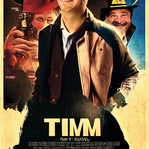 Image similar to tim from the show tim / : tims adventure, movie poster