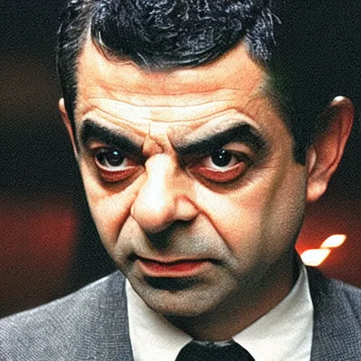 Image similar to Rowan Atkinson in the matrix, trending on artlist