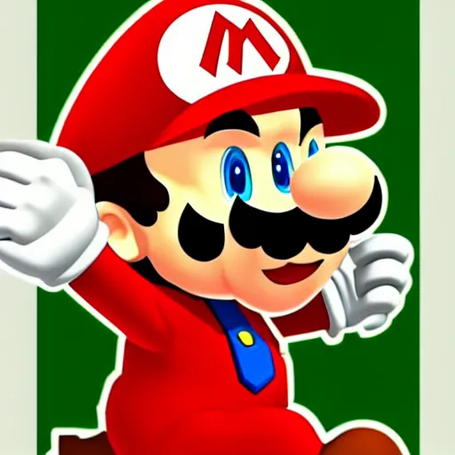 Image similar to mario retro style