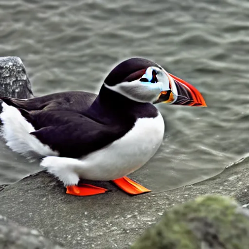 Image similar to beautiful photo of a puffin, canon 5 d