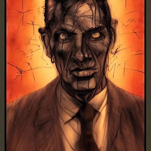 Image similar to stuck in a time loop by ben templesmith