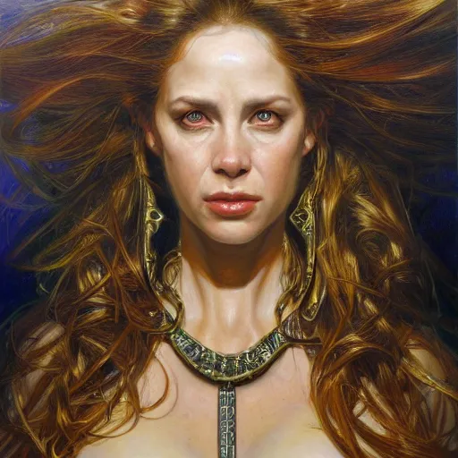 Image similar to epic oil on canvas painting by donato giancola, highly detailed, centered, hyperrealism, smooth, sharp focus trending on artstation