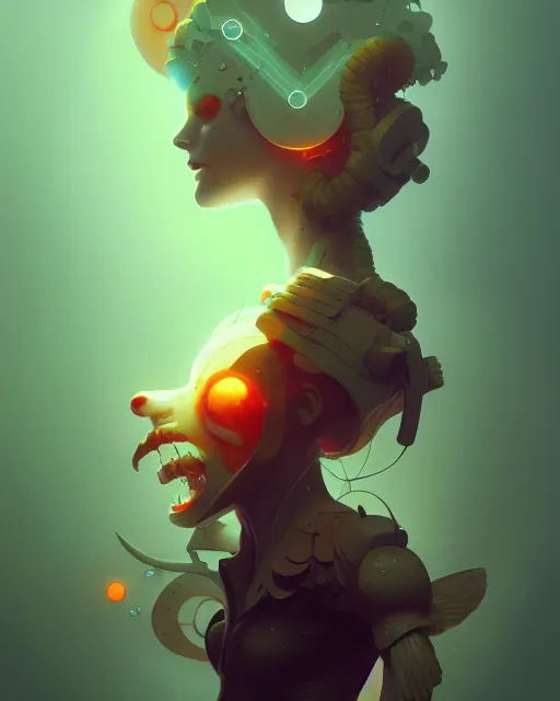 Image similar to toxicity, complex 3 d render by peter mohrbacher, ilya kuvshinov, victo ngai, ryohei hase, dramatic lighting, intricate, highly detailed, sharp focus, unreal engine, blender, artstation, masterpiece