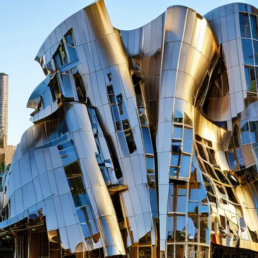 Image similar to Frank Gehry's magnum opus