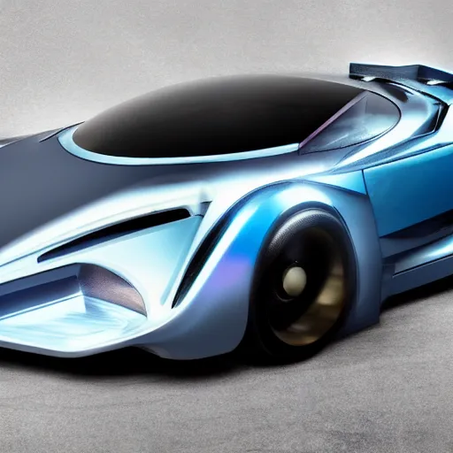 Image similar to futuristic sports car, cyberpunk