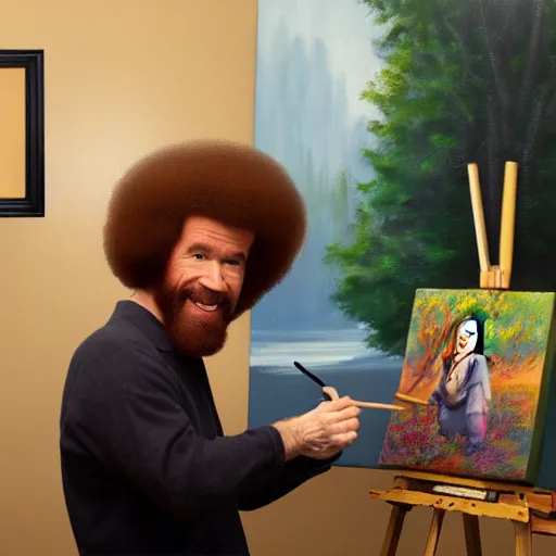 Bob Ross & Amputees, but not an amputated Bob Ross – Oh Honestly, Erin