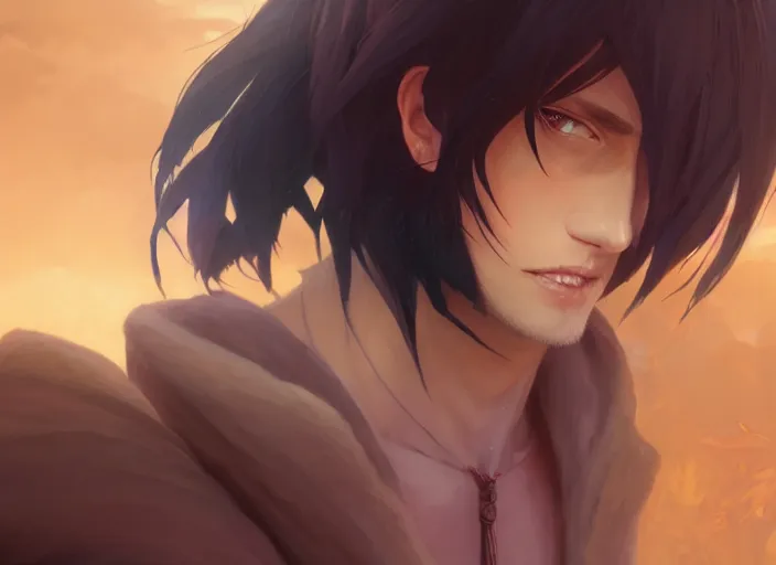 Prompt: highly detailed portrait of eren jaeger, in no game no life, stephen bliss, 8 k, unreal engine, fantasy art by greg rutkowski, loish, rhads, ferdinand knab, makoto shinkai and lois van baarle, ilya kuvshinov, rossdraws, tom bagshaw, global illumination, radiant light, detailed and intricate environment