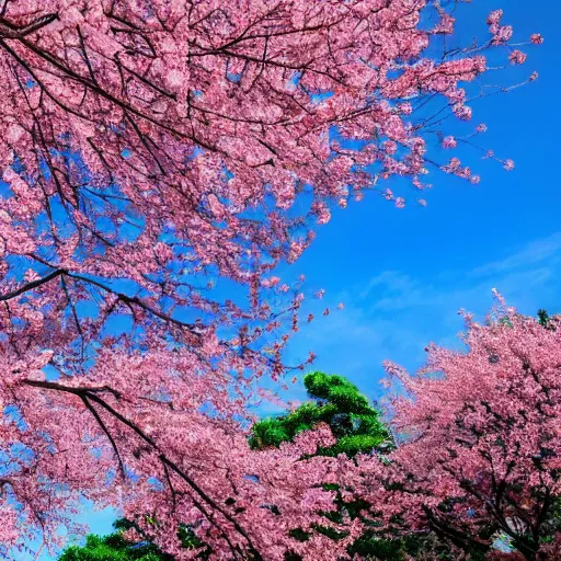 Prompt: photo of a sakura tree, high detail, cinematic, realistic, 8 k, beautiful