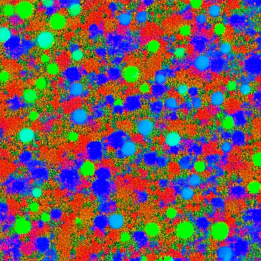 Prompt: pointcloud data visualization of millions of coloured points