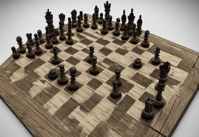 Image Chess 3D Graphics 2200x1800