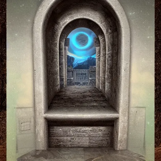 Image similar to doorway to the eternal