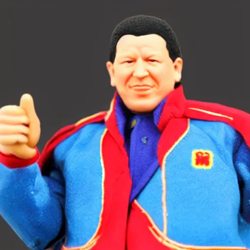 Image similar to Hugo Chávez as an action figure