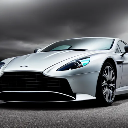 Prompt: a high resolution picture of a car, highly detailed, aston martin, lamborghini, mercedes