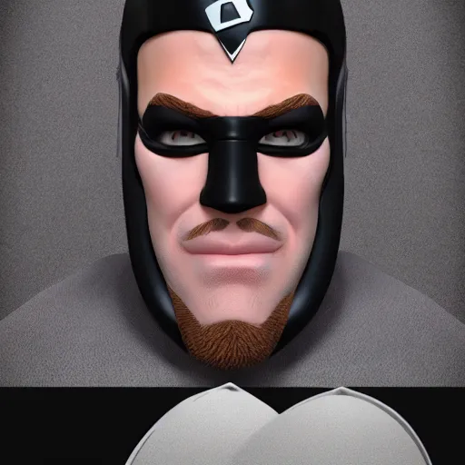 Image similar to neckbeard superhero, 8 k, high definition, extremely detailed, photo - realistic