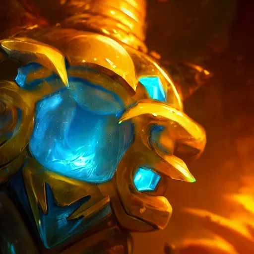 Prompt: Macro Shot of Clear Ice with light reflecting and bouncing inside, hyperrealistic rendering, subsurface scattering, raytracing, pathtracing, illumination, magical lighting, bright art masterpiece artstation. 8k, sharp high quality artwork in style of Jose Daniel Cabrera Pena and Greg Rutkowski, golden theme, concept art by Tooth Wu, blizzard warcraft artwork, hearthstone card game artwork