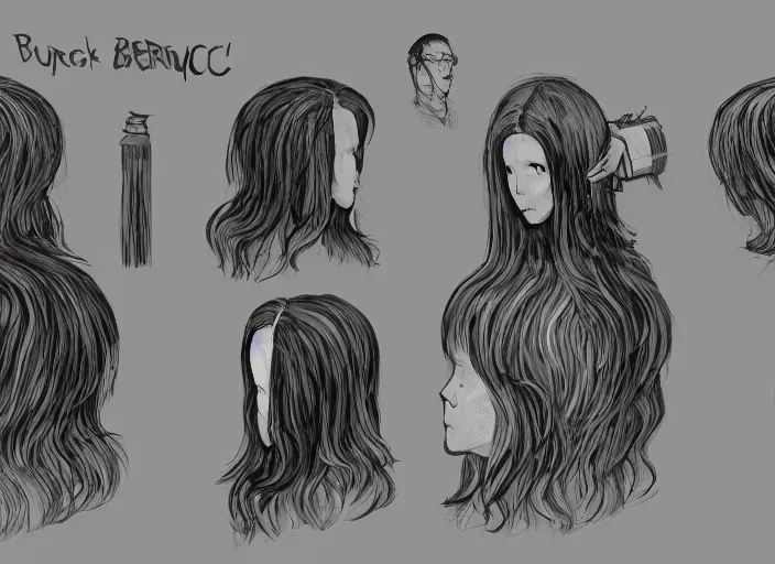 Image similar to judge wearing a bench wig is making a haircut to another judge with a bench wig, only two person in the scene, concept art, artstation, fractals