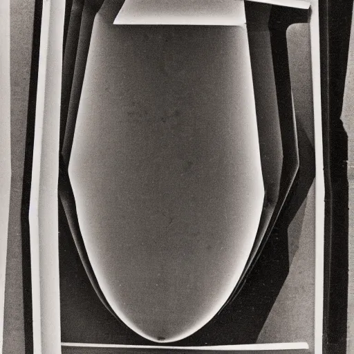 Image similar to The ‘Naive Oculus’ by Man Ray, auction catalogue photo (early rayograph), private collection, collected by Paul Virilio for the exhibition ‘Aesthetics of Disappearance’