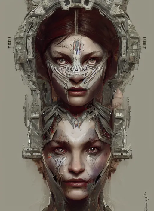 Prompt: symmetry!! portrait of zombie in the style of horizon zero dawn, machine face, intricate, elegant, highly detailed, digital painting, artstation, concept art, smooth, sharp focus, illustration, art by artgerm and greg rutkowski and alphonse mucha, 8 k