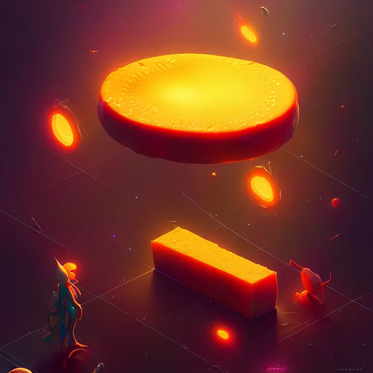 Prompt: interdimensional cheese reaches oblivion; detailed, best on artstation, cgsociety, wlop, cosmic, epic, masterpiece