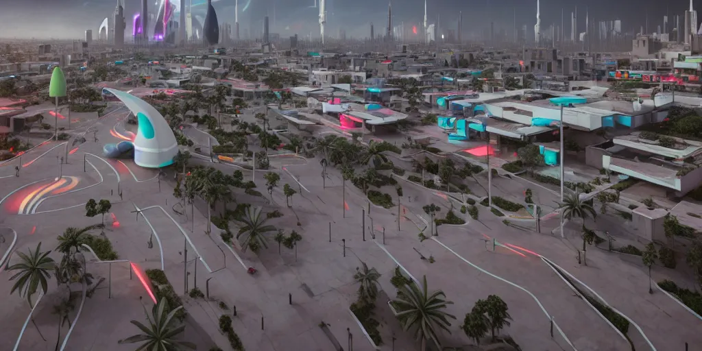 Image similar to a futuristic traditional mexican colony, no people on the streets, blade runner 2 0 4 9 city architecture, cyberpunk mexican futuristic luis barragan colonial architecture, spacex starship rocket launch site, environmental lighting, stormy weather, ray tracing, people walking on street, amazing view, highly detailed, heavy traffic, neon shops, octane render, unreal engine 5, 4 k