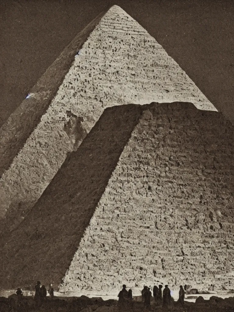 Prompt: sunset pyramid of djoser, 1 9 th century daguerreotypists, hyperdetailed