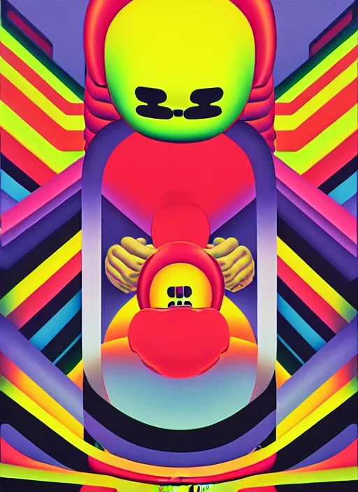 Image similar to hiphop cover by shusei nagaoka, kaws, david rudnick, airbrush on canvas, pastell colours, cell shaded, 8 k,